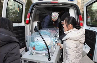 延长县妇婴监护型护送
